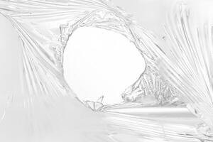 Plastic Texture with Hole and Copy Space photo