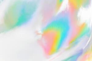 Abstract Rainbow Foil Texture Background photo