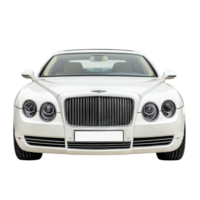 Sleek and Powerful A Front View of a Luxurious Sedan png
