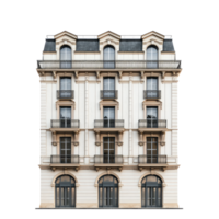 A Timeless Elegance The Architectural Charm of a Parisian Building png