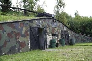 Ludwikowice Klodzkie, Poland - August 10th, 2024 - Molke Museum. Entrance to Third Reich dynamite factory. photo