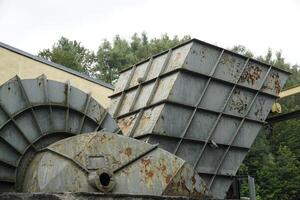 Nowa Ruda, Poland - August 4th, 2024 - Coal mining machines photo