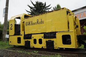 Nowa Ruda, Poland - August 4th, 2024 - Mining transportation cart photo
