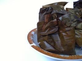 pepes ikan is one of the Indonesian foods photo