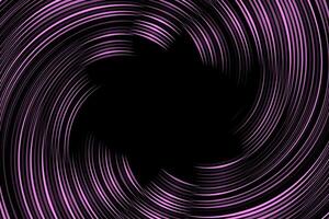 Pink spiral waves star abstract background vector