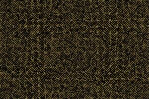 golden abstract squares pattern technology background vector