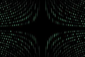 Green abstract wallpaper tech particles background vector