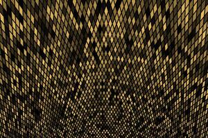 Golden dense halftone pattern abstract background vector