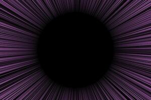 Purple lines hole circle abstract background vector