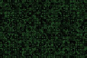Green squares geometric pattern abstract background vector