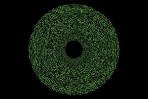 Green halftone circle ball abstract background vector