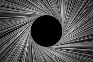 White circle lines frame abstract background vector