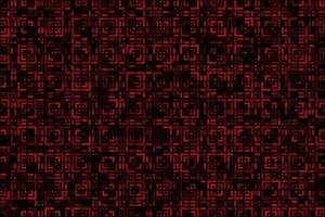 Red squares geometric pattern abstract background vector