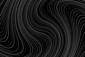Grey wavy line curves abstract wave background vector