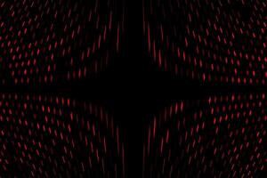 Red abstract wallpaper tech particles background vector