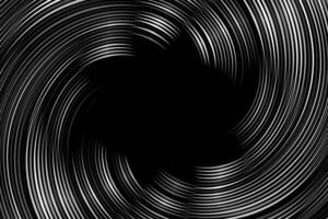 White spiral waves star abstract background vector