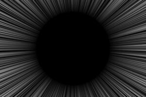 White lines hole circle abstract background vector
