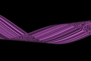 Magenta line waves background abstract wallpaper vector