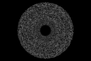 White halftone circle ball abstract background vector