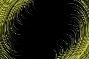 Yellow wallpaper wavy lines abstract background vector
