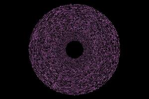 Pink halftone circle ball abstract background vector