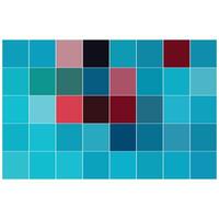 Creative color palette template vector