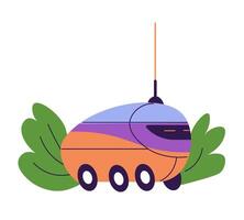 Futuristic Robot Vehicle Art vector