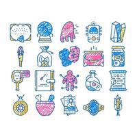 magic mystery objects icon hand drawn vector