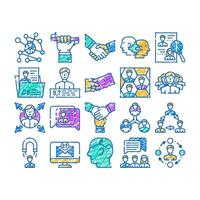 networking global communication icon hand drawn vector