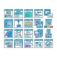 seo optimize search rank icon hand drawn vector