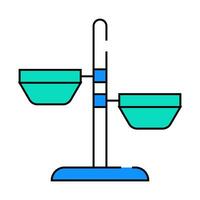 dog plates icon color illustration vector