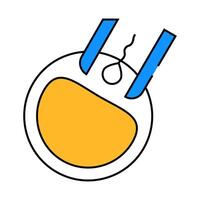 artificial insemination icon color illustration vector