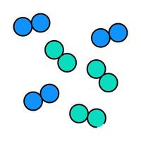 pneumococcus infection icon color illustration vector