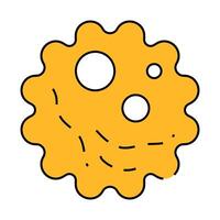 zika virus icon color illustration vector