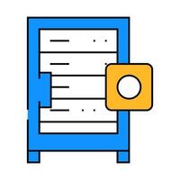 data server icon color illustration vector