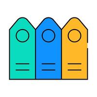 pollution level symbol illustration icon color illustration vector