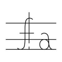 mathematical function icon color illustration vector