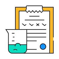 soil analysis icon color illustration vector