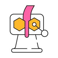 clay rolling machine icon color illustration vector