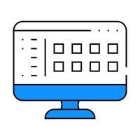 files of operating system icon color illustration vector