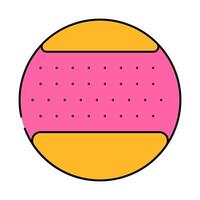 microfiber with handle icon color illustration vector