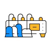 vacuum massage apparatus icon color illustration vector