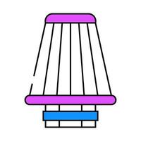 filter car icon color illustration vector