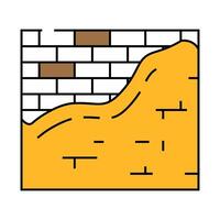 design wall icon color illustration vector