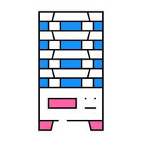 multilevel vending machine icon color illustration vector