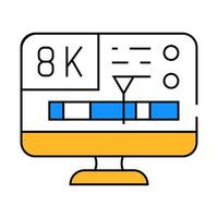 processing quality icon color illustration vector