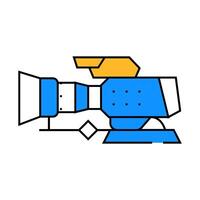camera icon color illustration vector