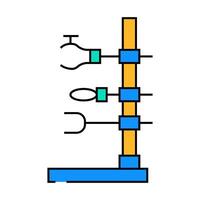 holder laboratory tool icon color illustration vector