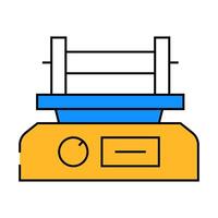 shaker laboratory device icon color illustration vector