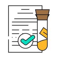honey analyzes icon color illustration vector